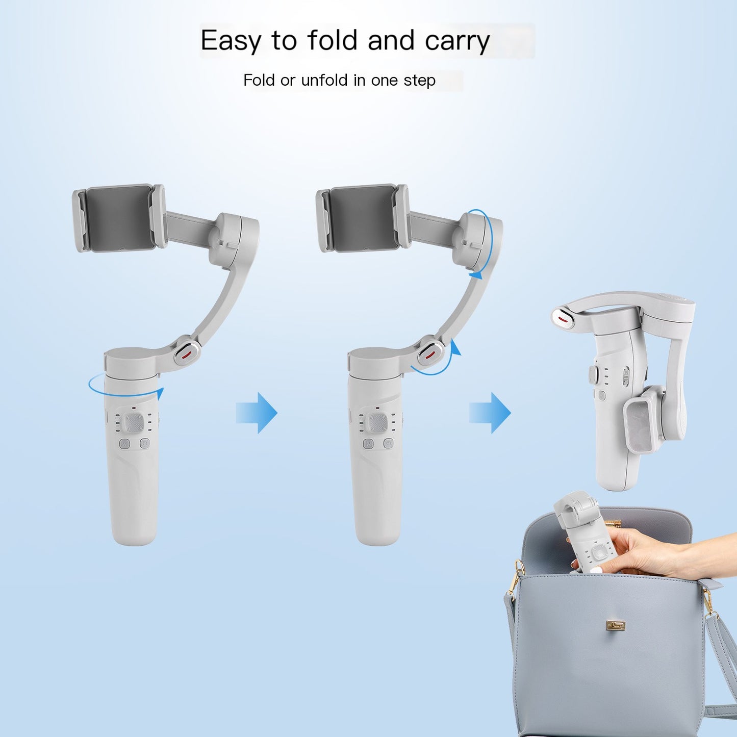 M01 Handheld Gimbal Stabilizer for Smartphones