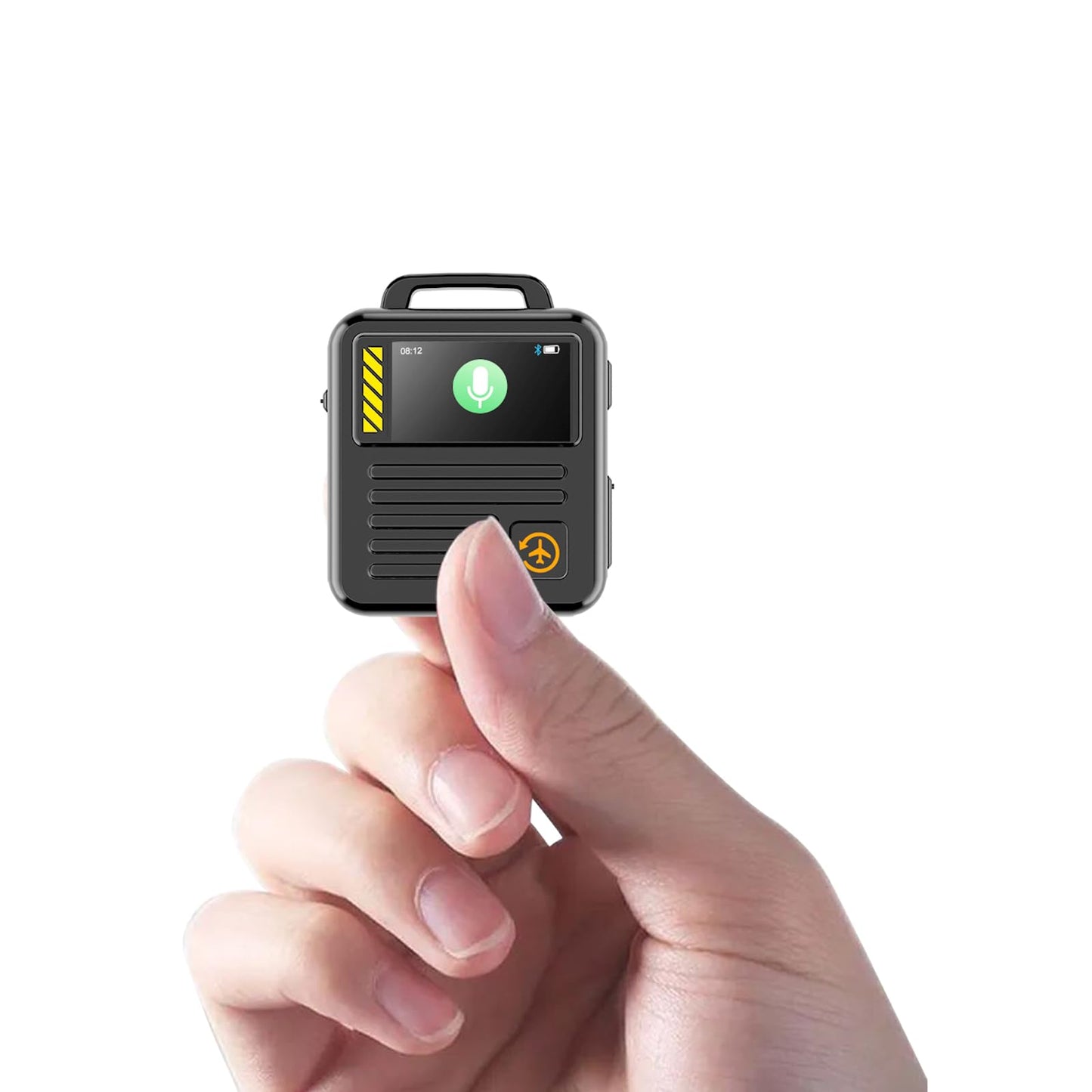 64GB(270Hrs) Mini Voice Recorder & MP3 Player Bluetooth Digital Voice Recorder with Playback Audio Recorder with Voice Activation/AI Noise Cancellation/Scheduled Recording 3072kbps Bitrate Quality