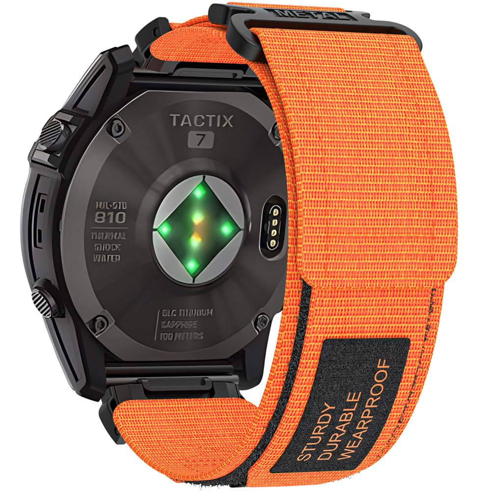 26mm Nylon Quick-Fit Watch Band for Garmin Fenix