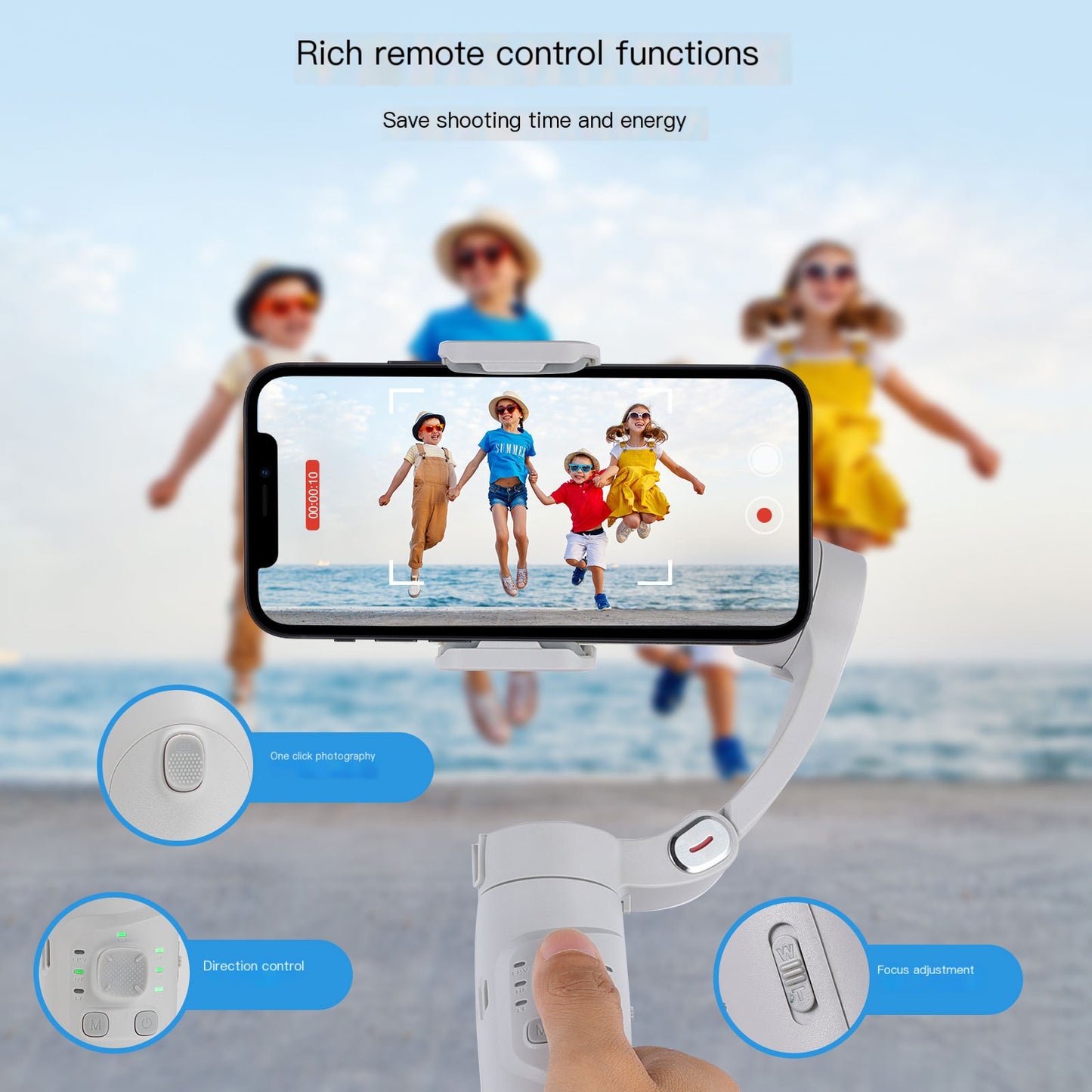 M01 Handheld Gimbal Stabilizer for Smartphones