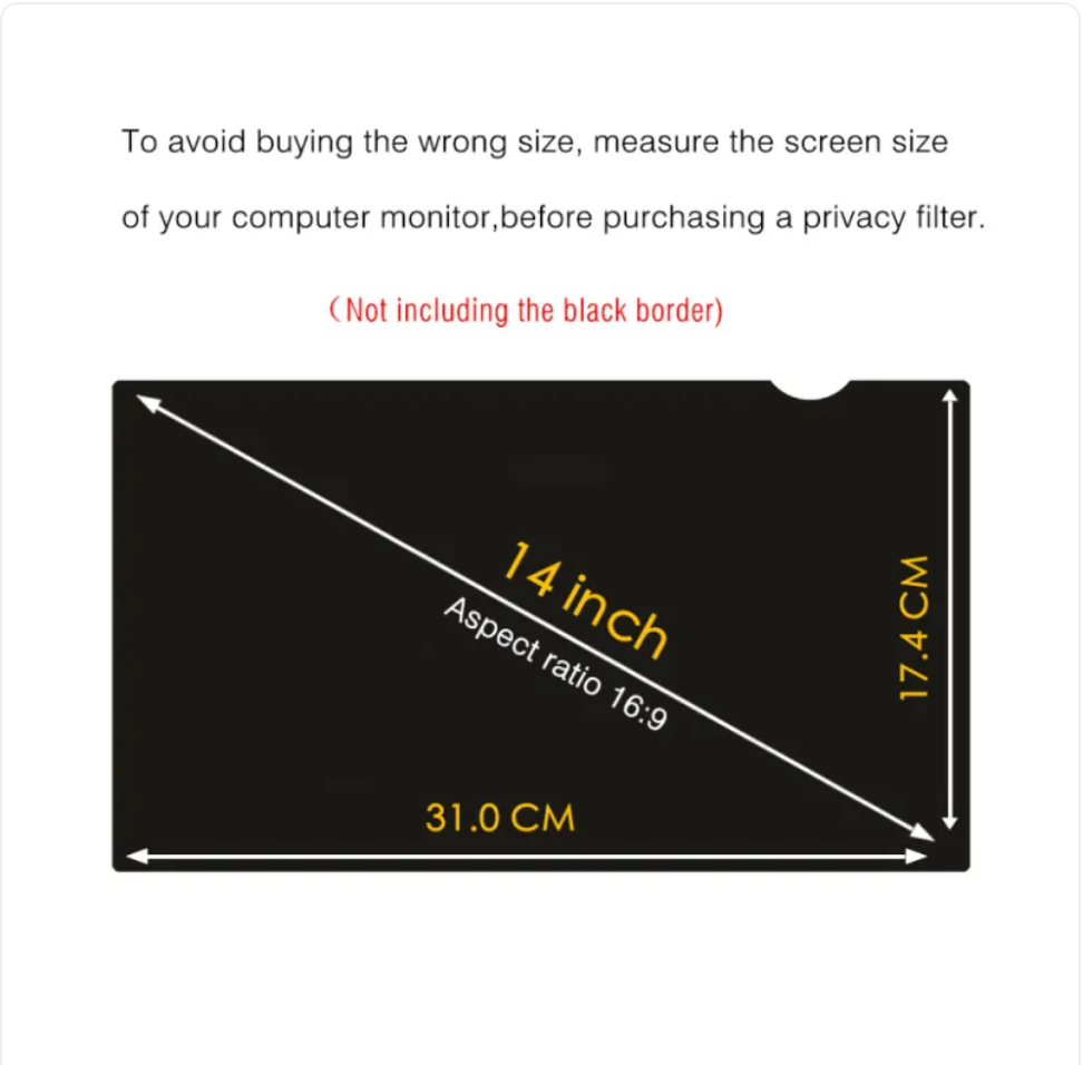 High-Quality Privacy Filter Screen Protector