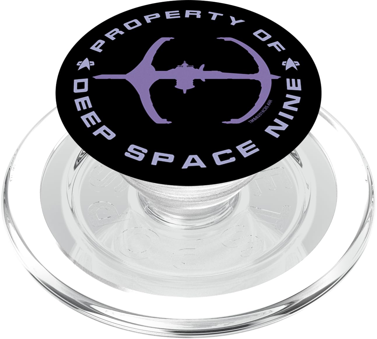 Star Trek Property of DS9 PopSockets Stand for Smartphones and Tablets PopSockets MagSafe PopGrip for iPhone